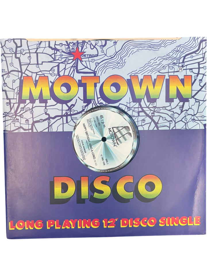 Motown 12" Disco Single Record - Think Vintage ltd