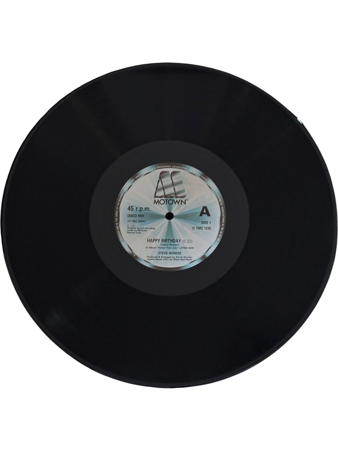 Motown 12" Disco Single Record - Think Vintage ltd