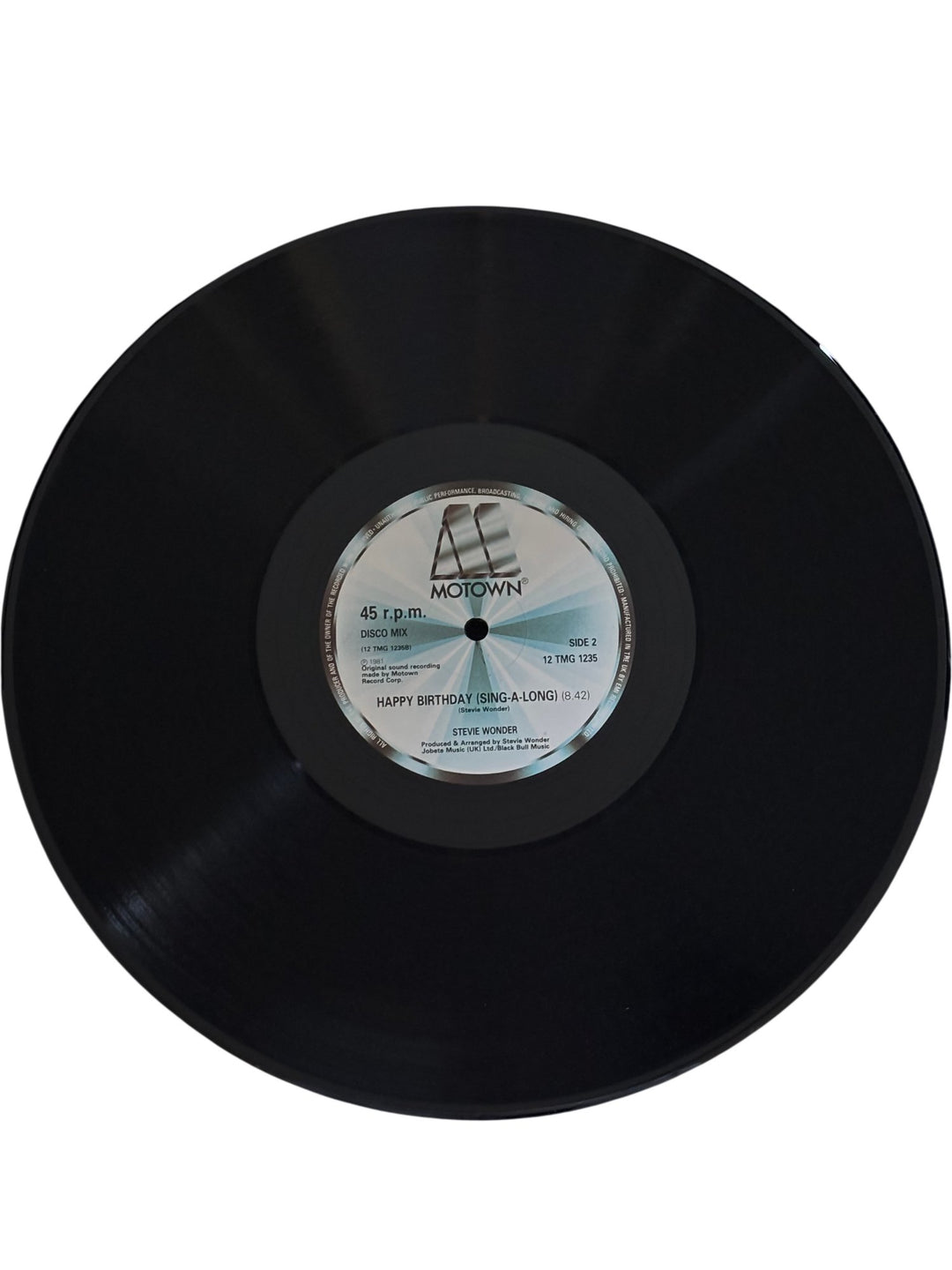 Motown 12" Disco Single Record - Think Vintage ltd