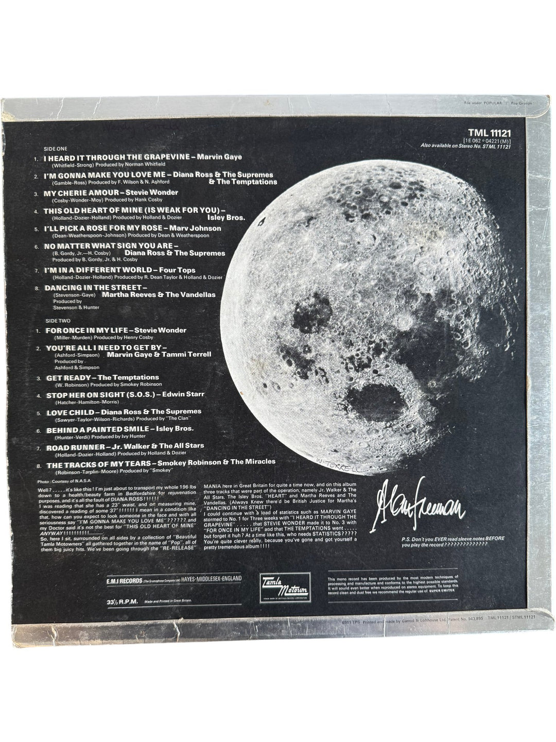 Motown Chartbusters Vol 3 LP - Fair - Think Vintage ltd
