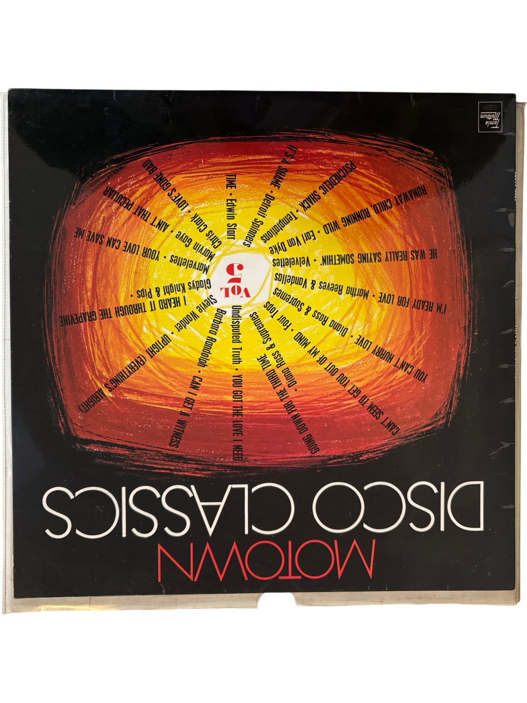 Motown Disco Classics Vol. 5 Vinyl Record - Very Good - Think Vintage ltd