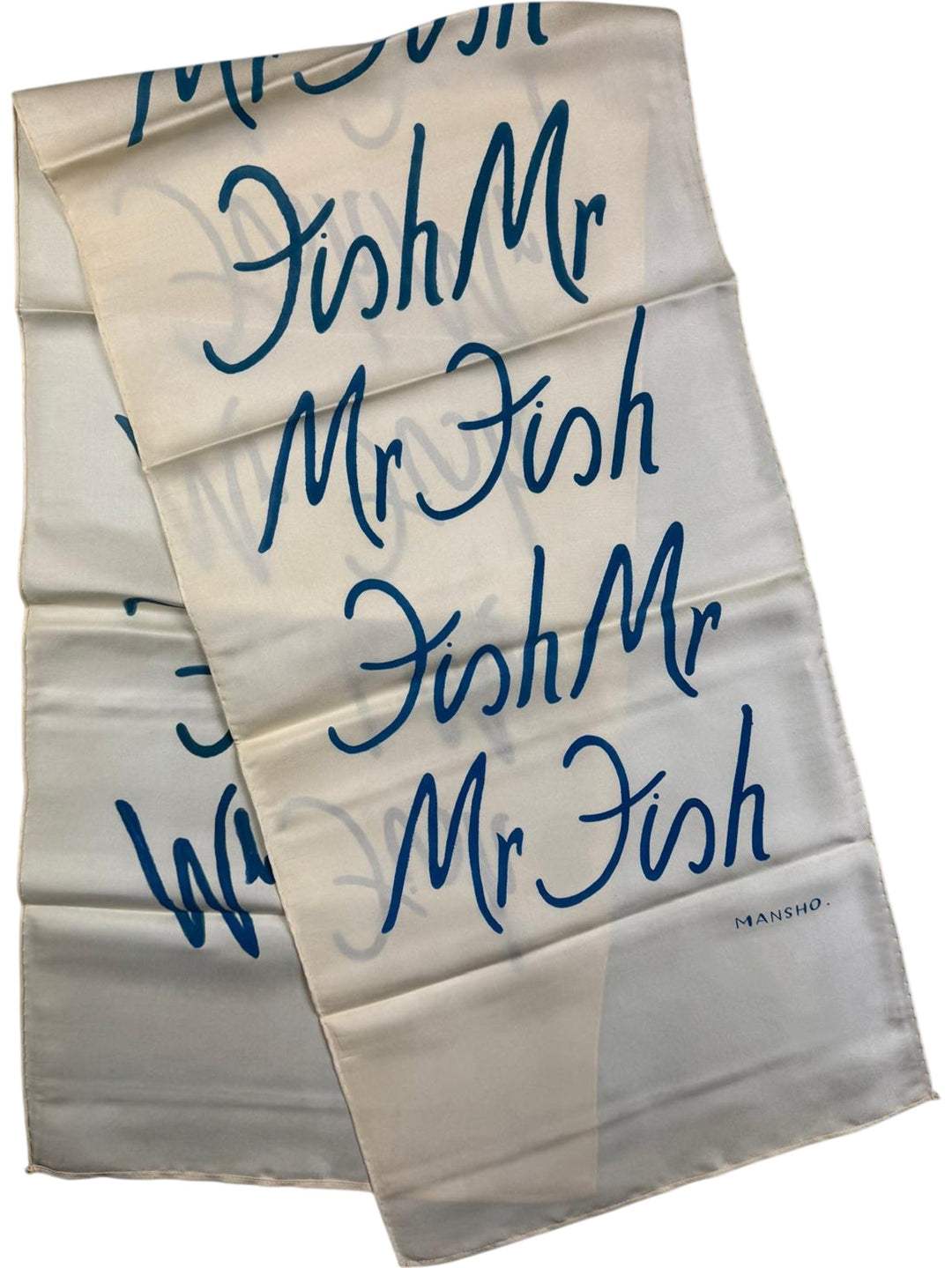 Mr Fish X Mansho Silk Scarf - Think Vintage