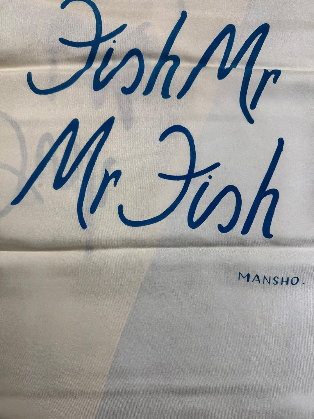 Mr Fish X Mansho Silk Scarf - Think Vintage