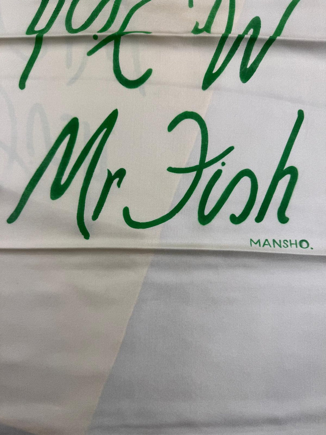 Mr Fish X Mansho Silk Scarf - Think Vintage