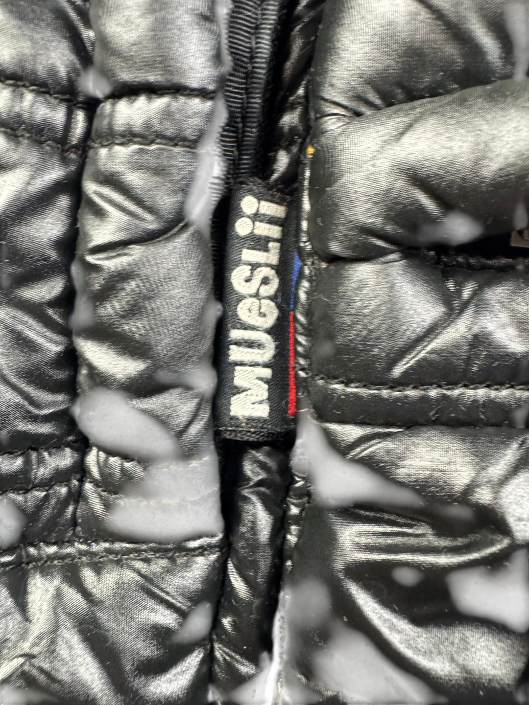 Mueslii Black Quilted Backpack - Think Vintage ltd