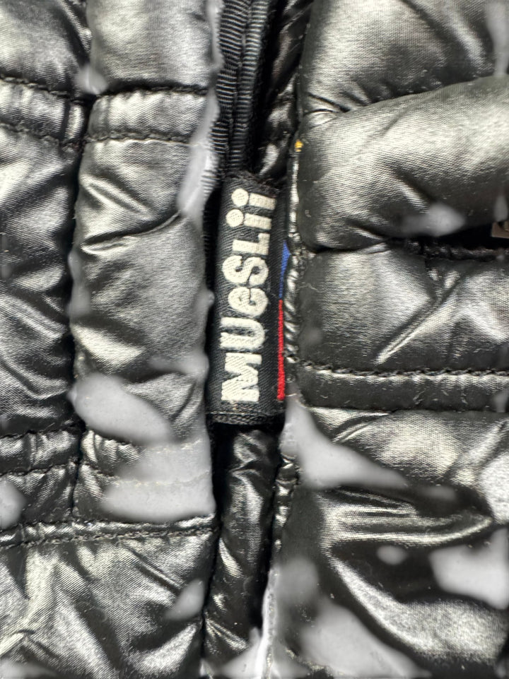 Mueslii Black Quilted Backpack - Think Vintage ltd