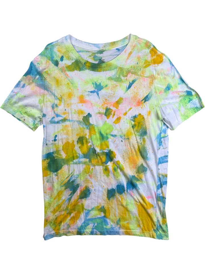 Multicolor Tie-Dye Cotton T-Shirt - S/M