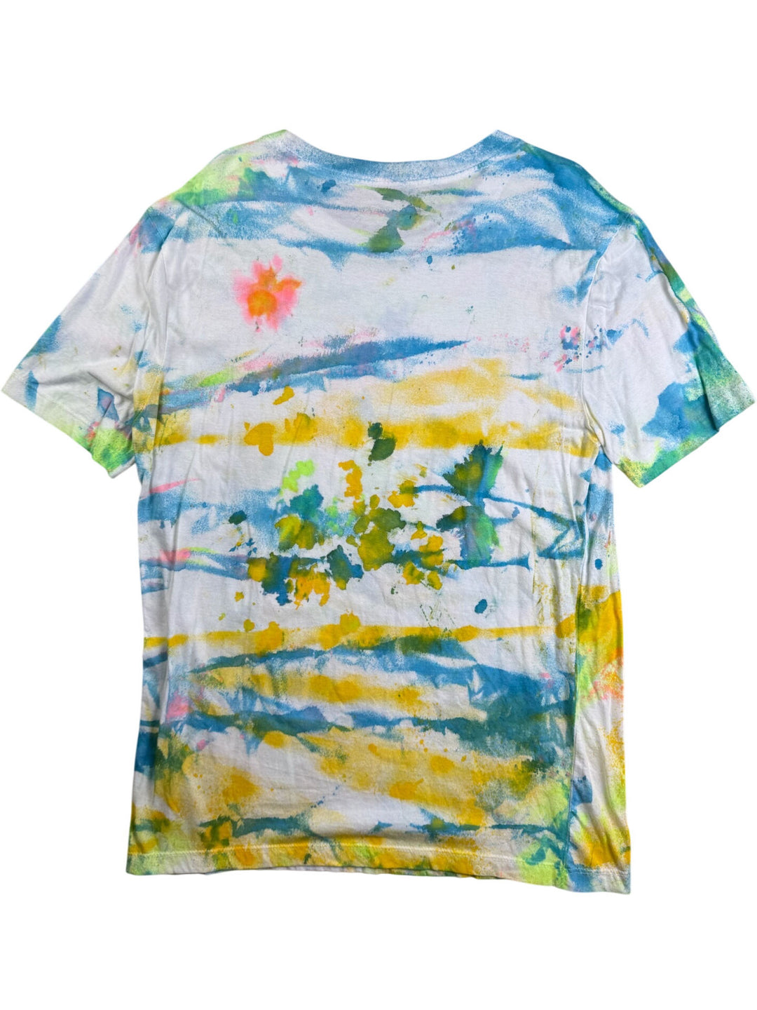 Multicolor Tie-Dye Cotton T-Shirt - S/M