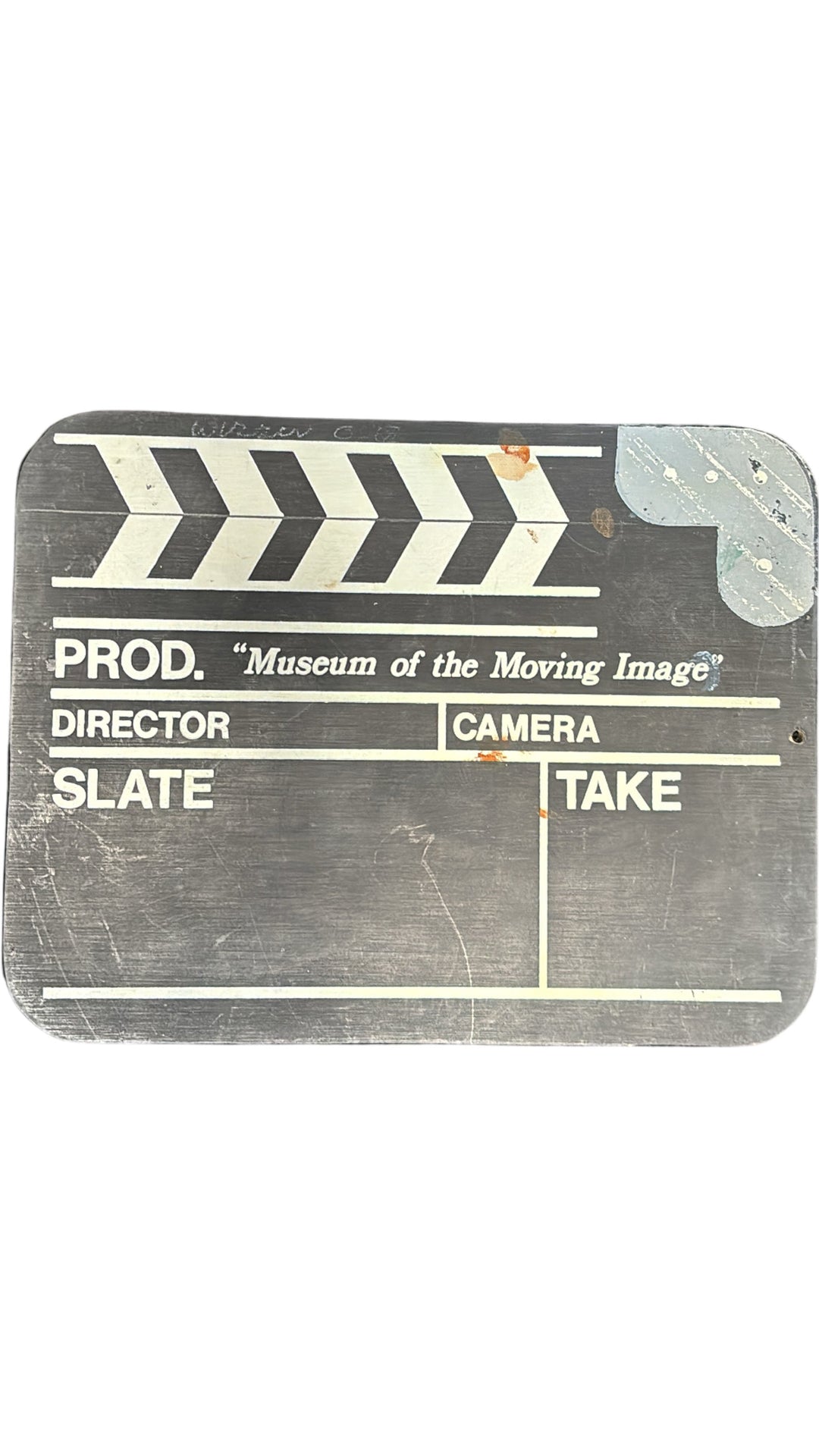 Museum of the Moving Image Imitation Clapperboard Prop Slate Film Accessory - Think Vintage Online Ltd