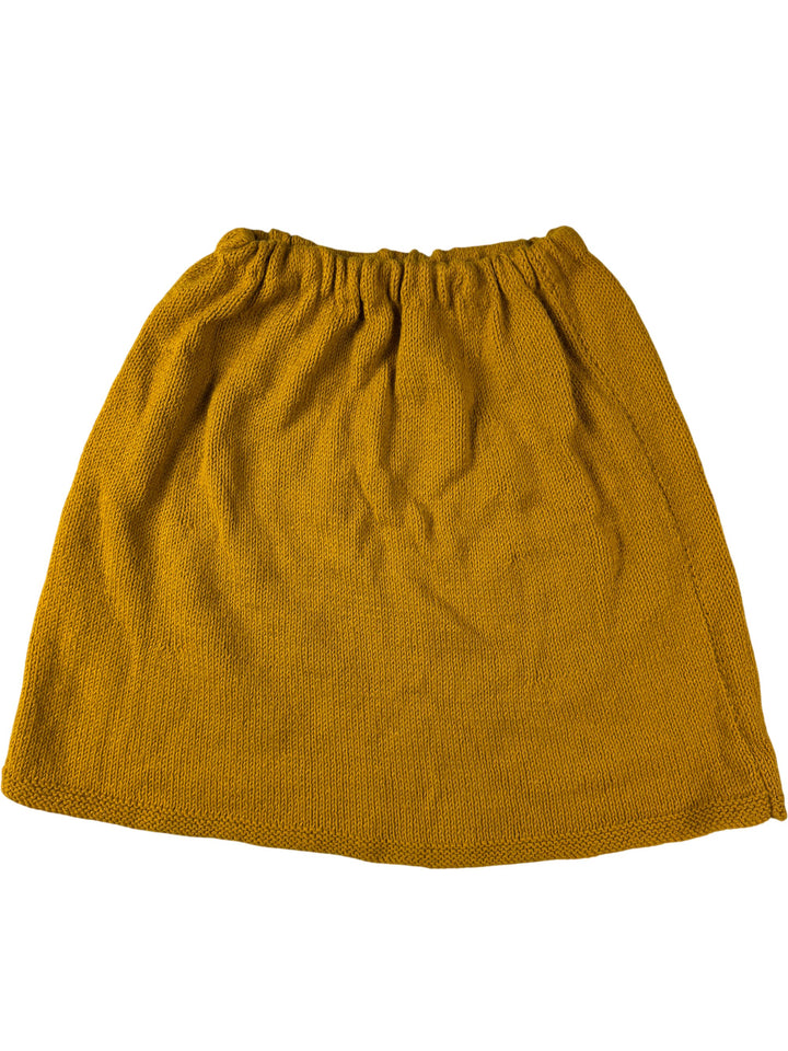Mustard Cable Knit Dress Set - Think Vintage Online Ltd