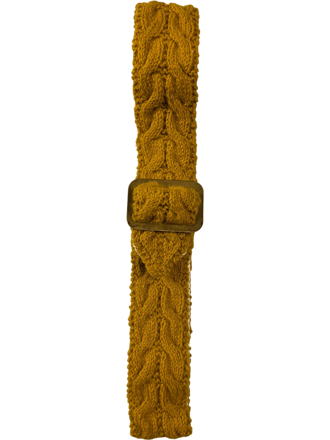 Mustard Cable Knit Dress Set - Think Vintage Online Ltd