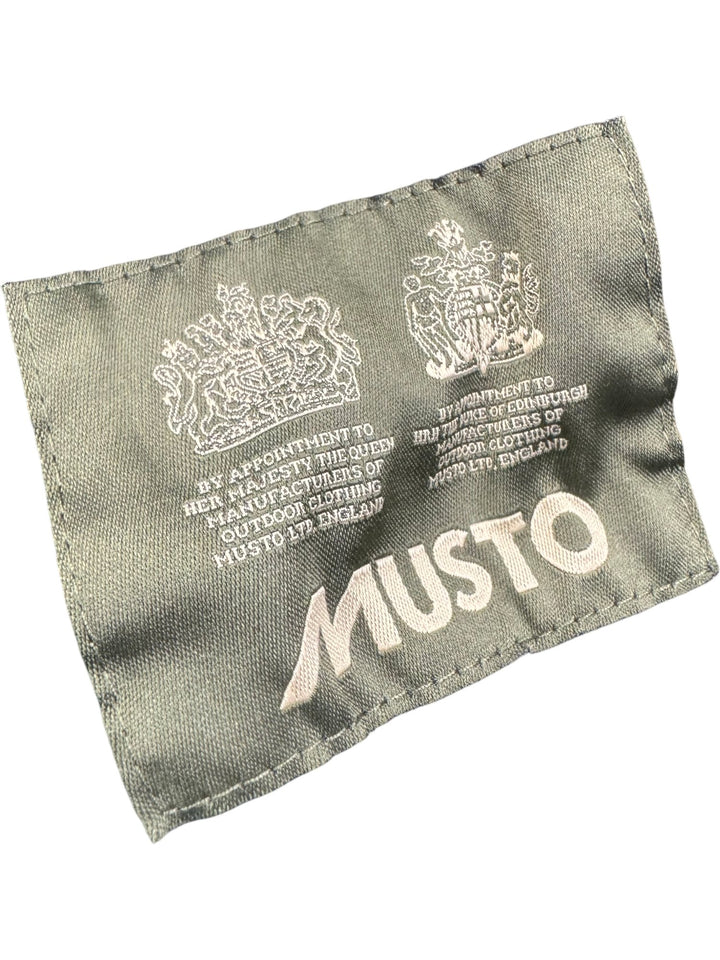 Musto Brown Hooded Jacket - L - Think Vintage ltd