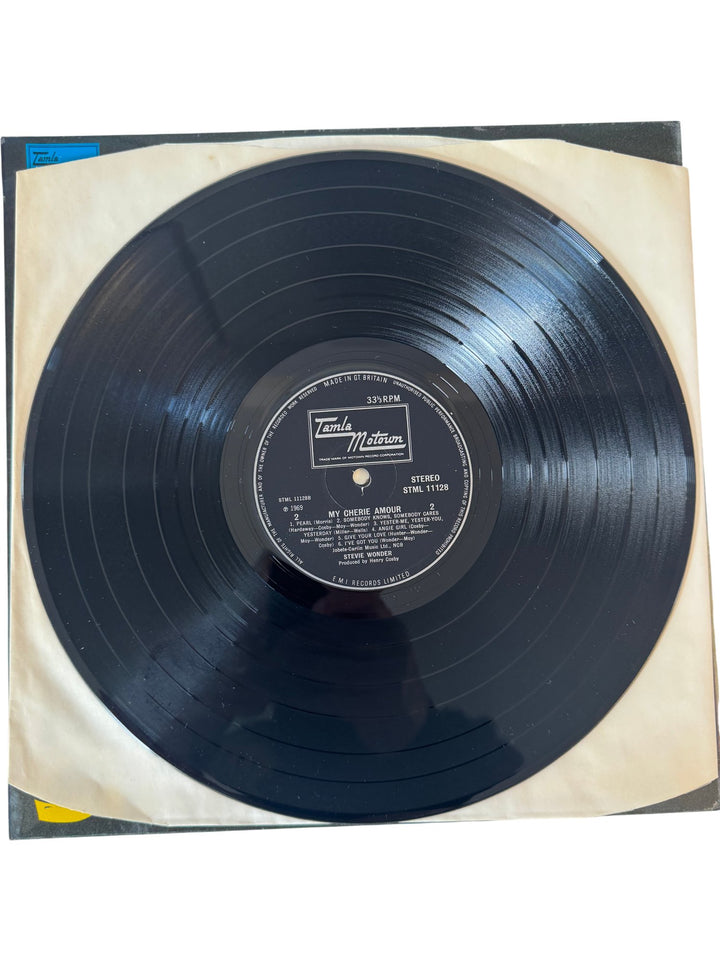 My Cherie Amour Stevie Wonder Vinyl Record - Very Good - Think Vintage ltd