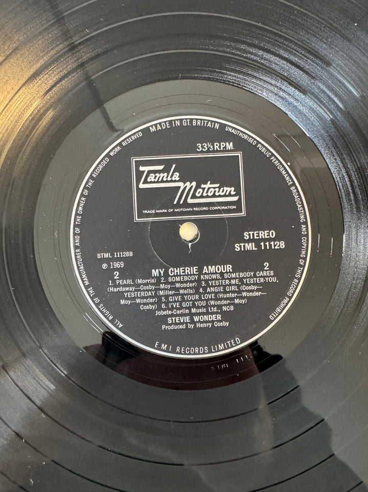 My Cherie Amour Stevie Wonder Vinyl Record - Very Good - Think Vintage ltd