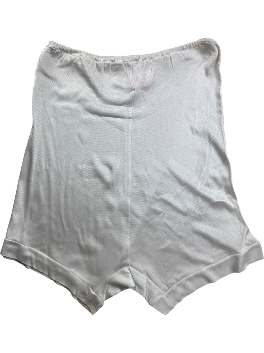 Mylesta White Satin Boxers - Medium - Think Vintage ltd