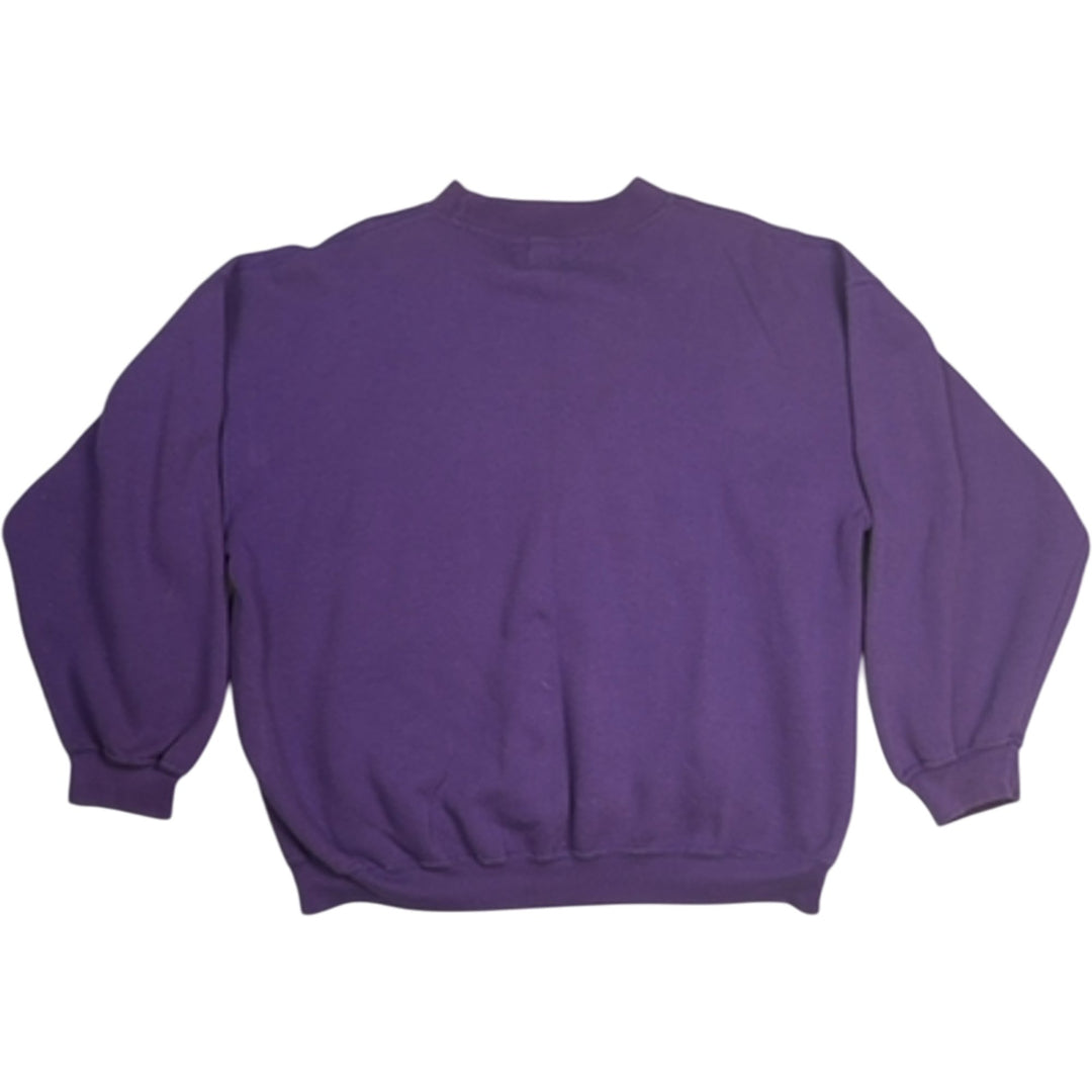 NAF NAF Purple Sweatshirt - 2XL - Think Vintage