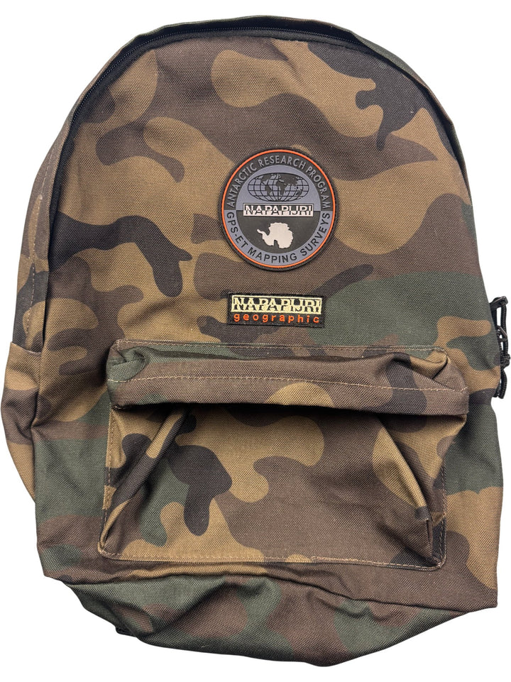 Napapijri Camouflage Backpack - Think Vintage ltd