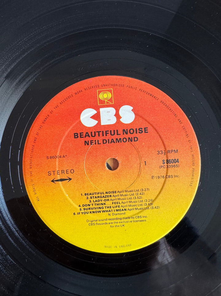 Neil Diamond Beautiful Noise Record - Good - Think Vintage ltd