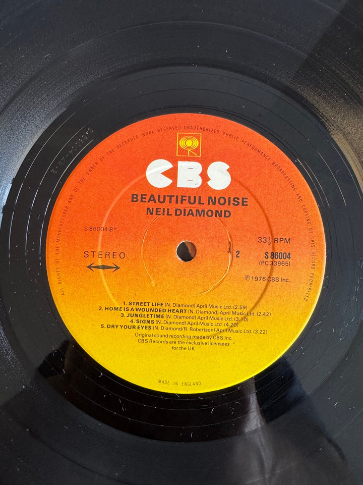 Neil Diamond Beautiful Noise Record - Good - Think Vintage ltd