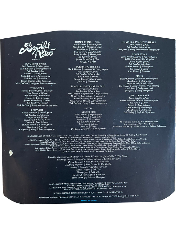 Neil Diamond Beautiful Noise Record - Good - Think Vintage ltd