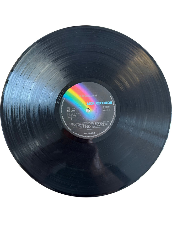 Neil Diamond His 12 Greatest Hits Vinyl - Good - Think Vintage ltd