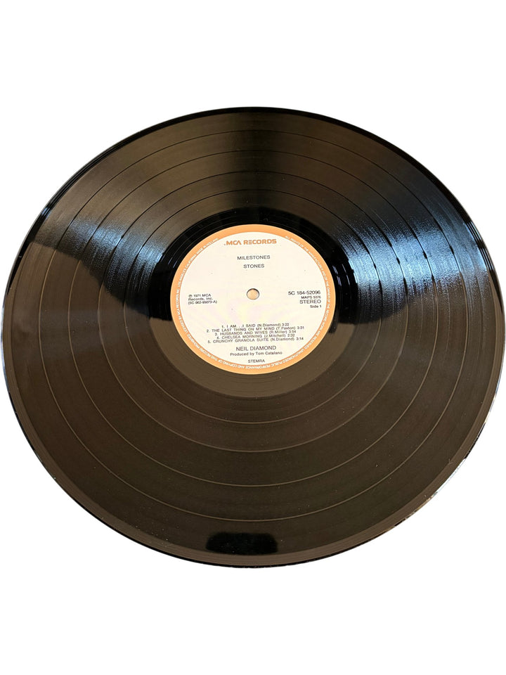 Neil Diamond Stones and Moods Vinyl Record - Good - Think Vintage ltd