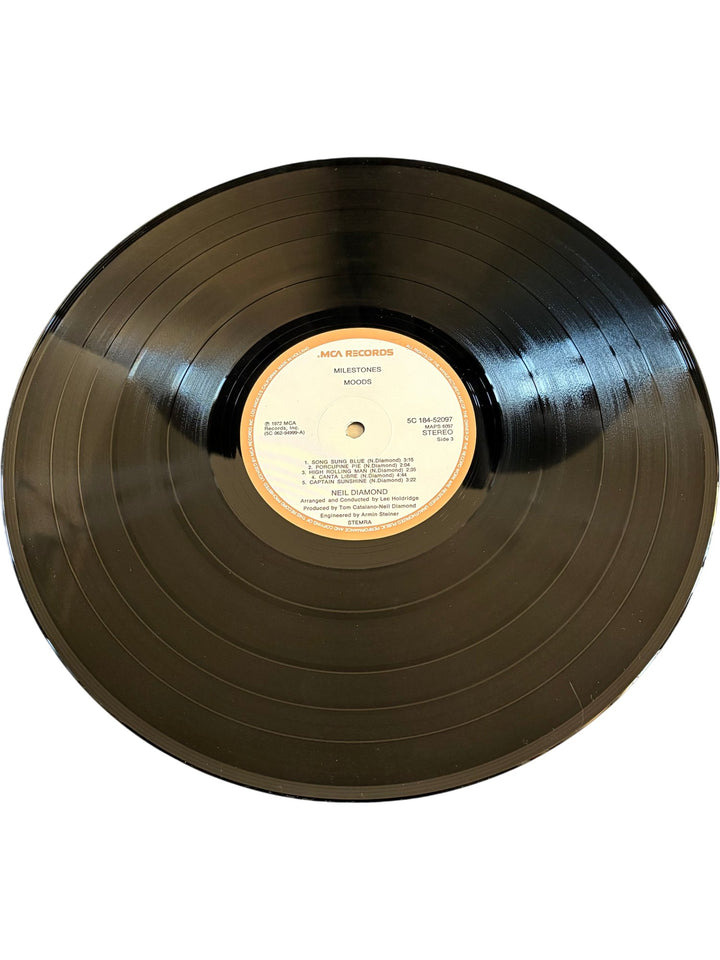 Neil Diamond Stones and Moods Vinyl Record - Good - Think Vintage ltd