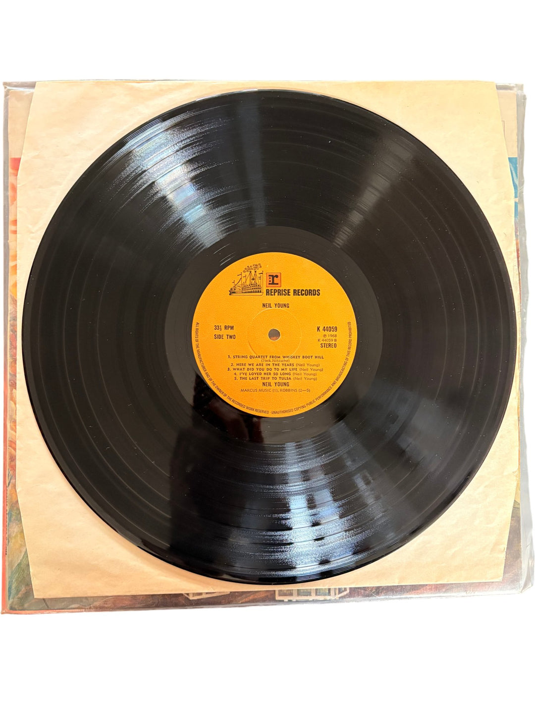 Neil Young Album LP Record - Good - Think Vintage ltd