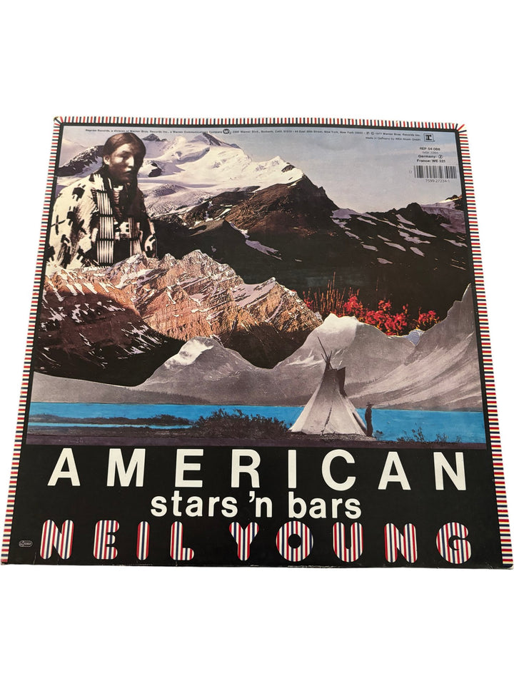 Neil Young American Stars 'n Bars Vinyl - Good - Think Vintage ltd