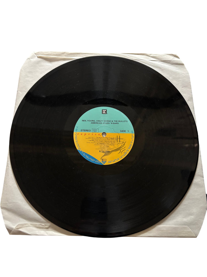 Neil Young American Stars 'n Bars Vinyl - Good - Think Vintage ltd