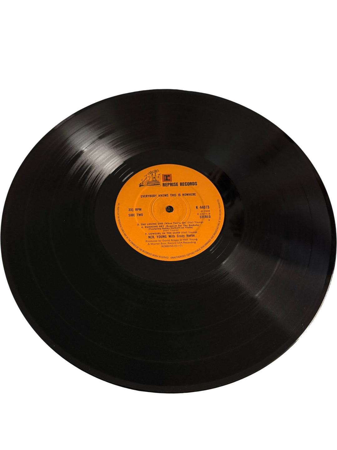 Neil Young Everybody Knows This Is Nowhere Vinyl - Good - Think Vintage ltd