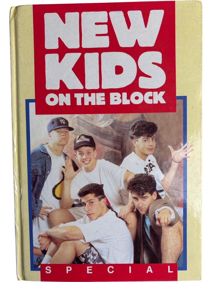 New Kids on the Block Special Edition Hardcover Collectible Book - Think Vintage