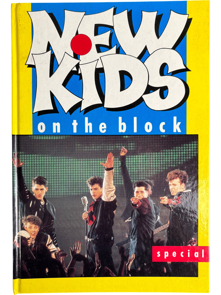 New Kids on the Block Special Edition Hardcover Music Book - Think Vintage