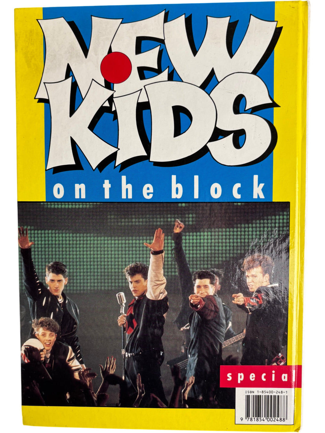 New Kids on the Block Special Edition Hardcover Music Book - Think Vintage