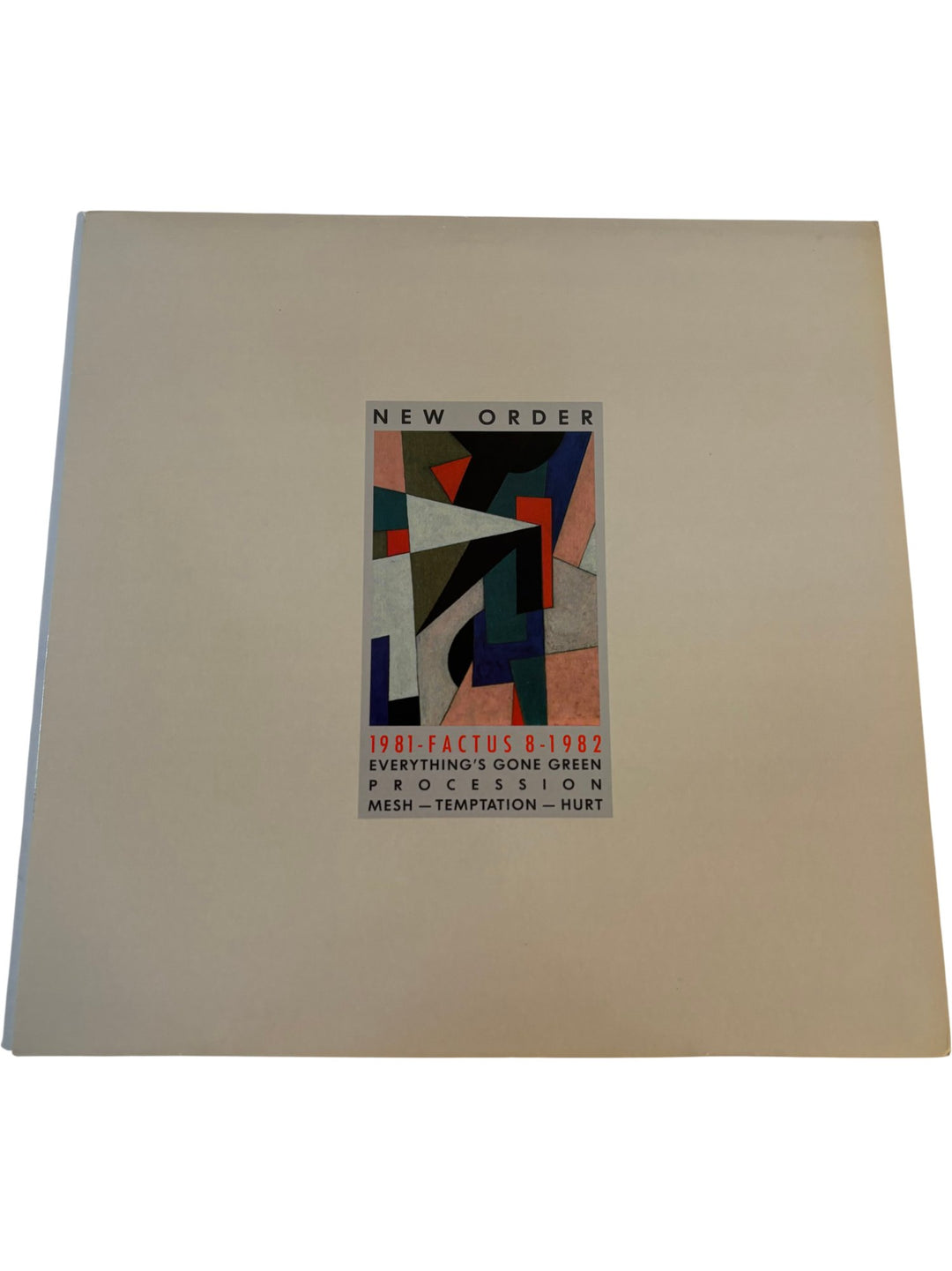New Order 1981-1982 Vinyl - NM/Mint - Think Vintage ltd
