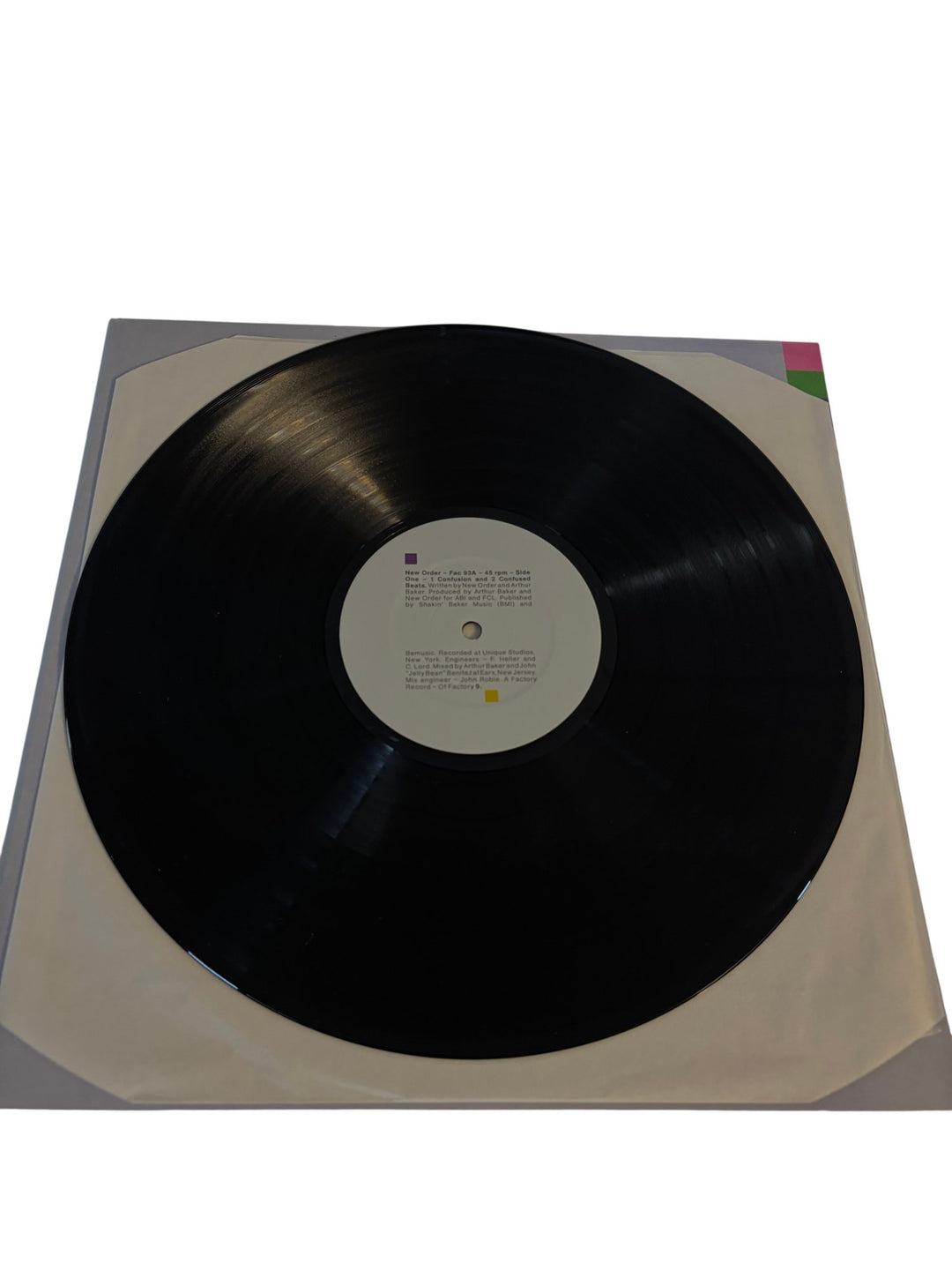 New Order 'Confusion' Vinyl Record - Think Vintage ltd