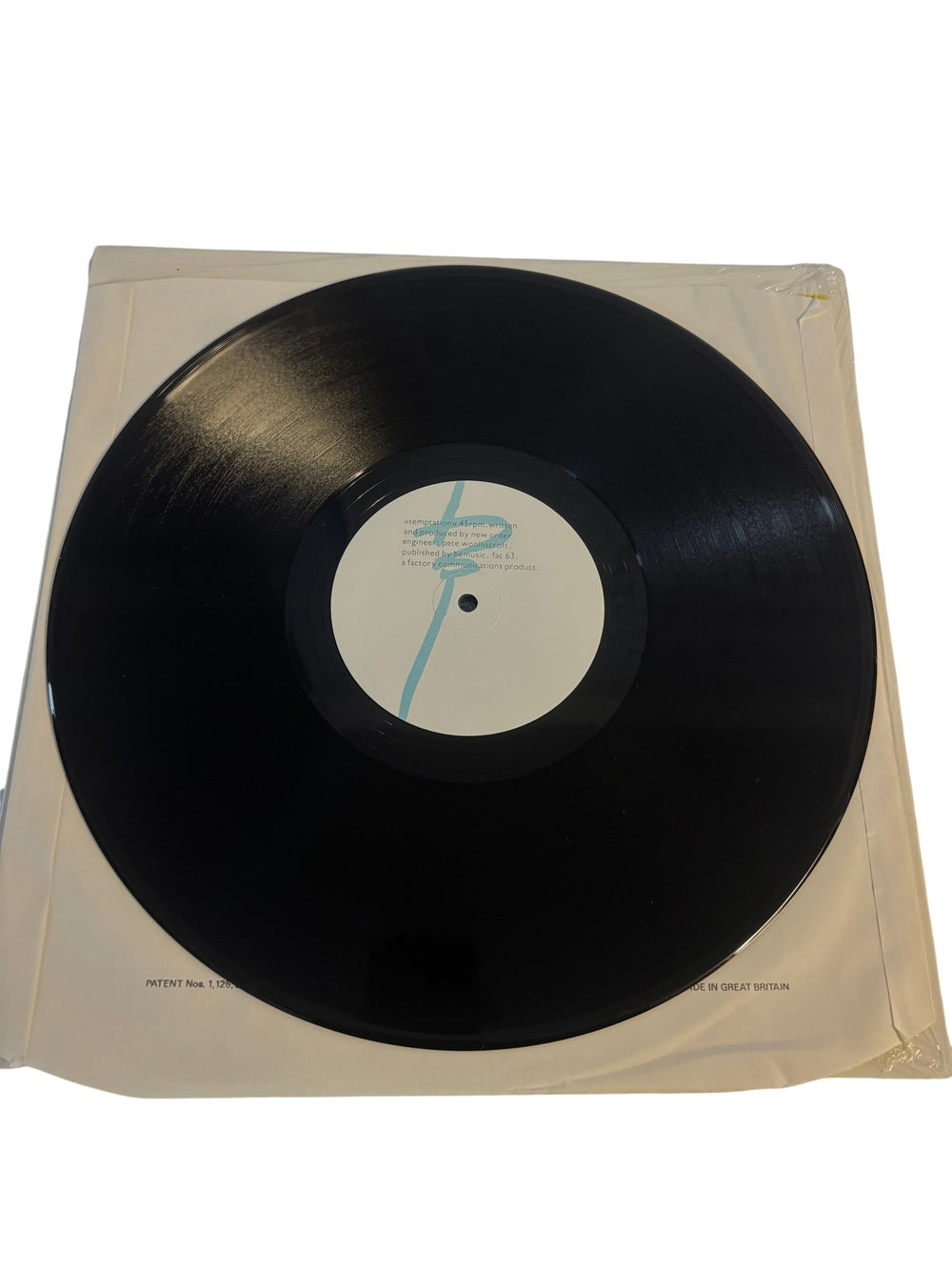 New Order Temptation 12 Inch Vinyl - NM/Mint - Think Vintage ltd