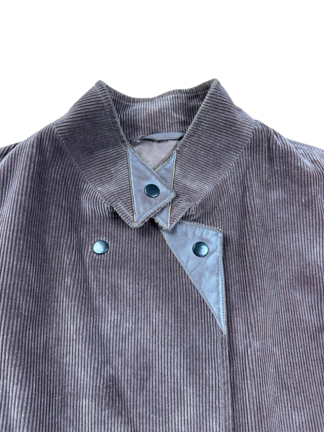 Next Brown Corduroy Coat - M - Think Vintage ltd