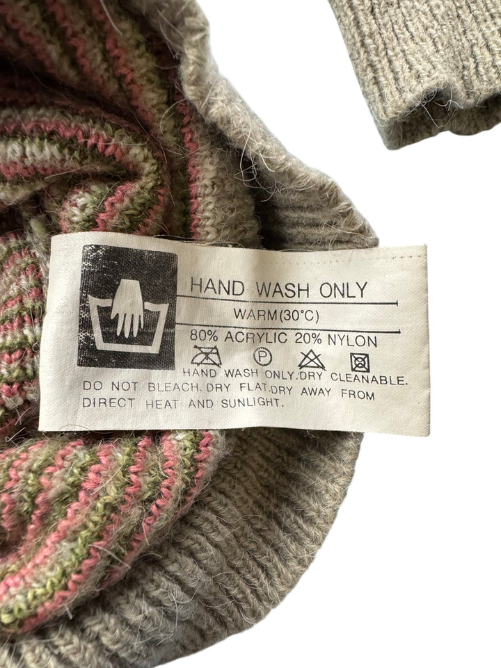 Nicolicchi Floral Knit Jumper - Think Vintage Online Ltd