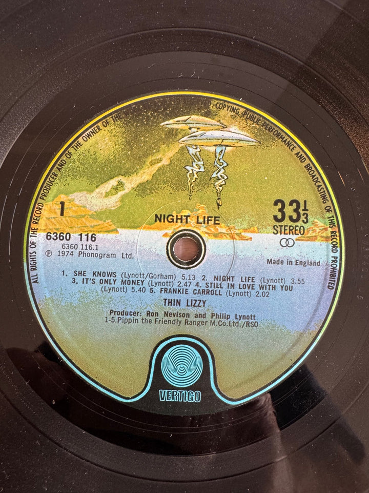 Nightlife Album by Thin Lizzy - Fair - Think Vintage ltd