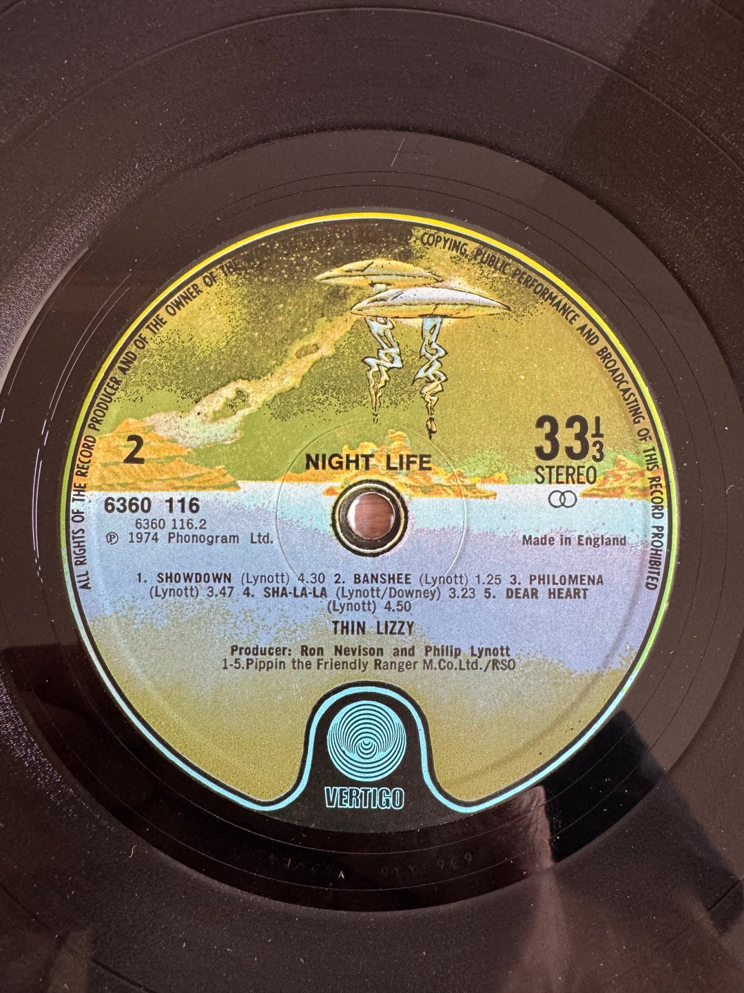 Nightlife Album by Thin Lizzy - Fair - Think Vintage ltd