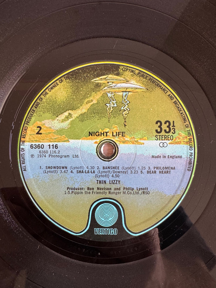 Nightlife Album by Thin Lizzy - Fair - Think Vintage ltd