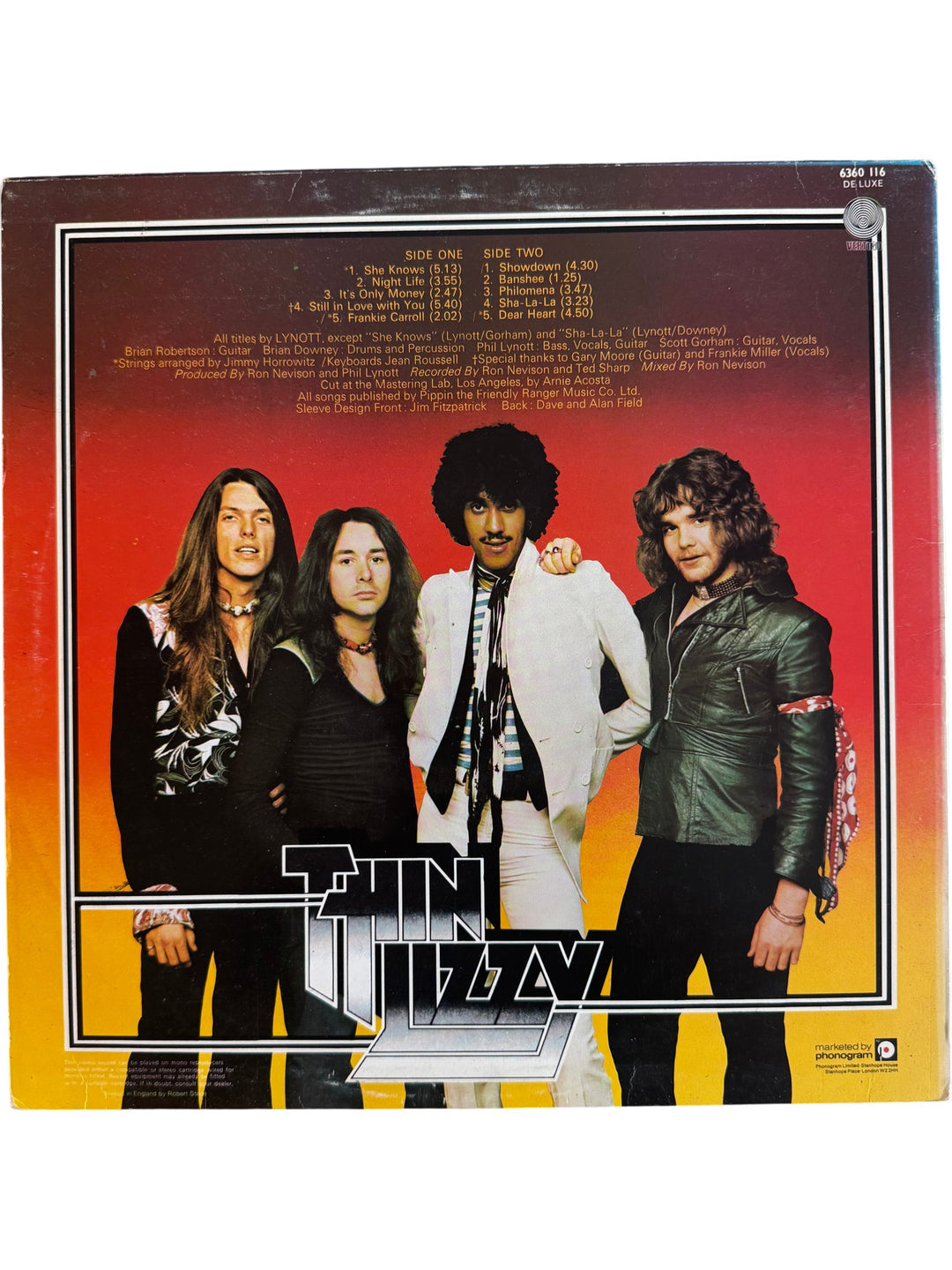 Nightlife Album by Thin Lizzy - Fair - Think Vintage ltd
