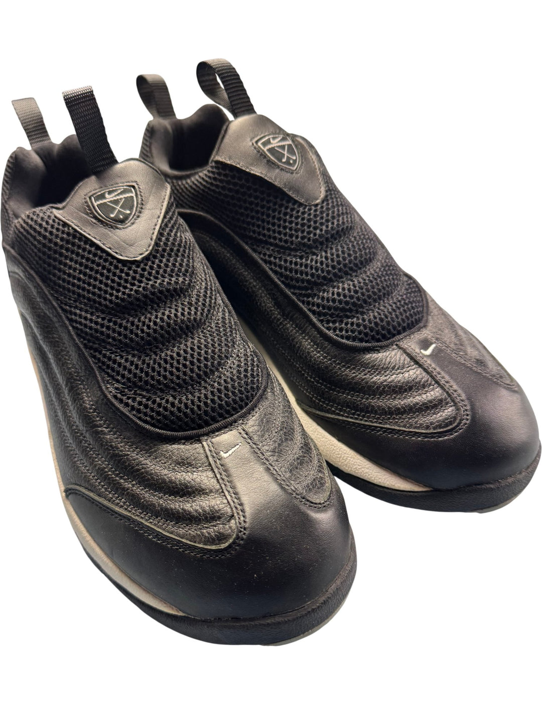 Nike Black Slip-On Sneakers - Size 7.5 - Think Vintage Online Ltd