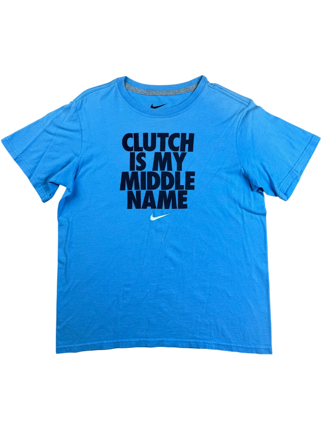 Nike Blue Graphic T-Shirt - S