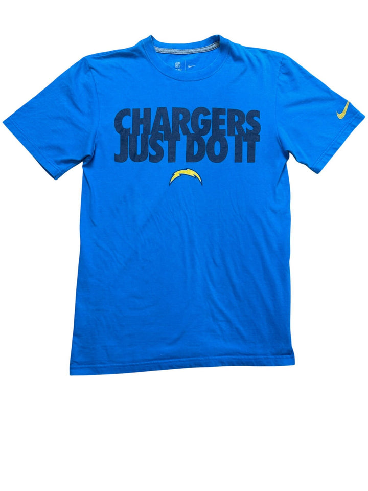 Nike Chargers Just Do It Blue T-Shirt - S/M