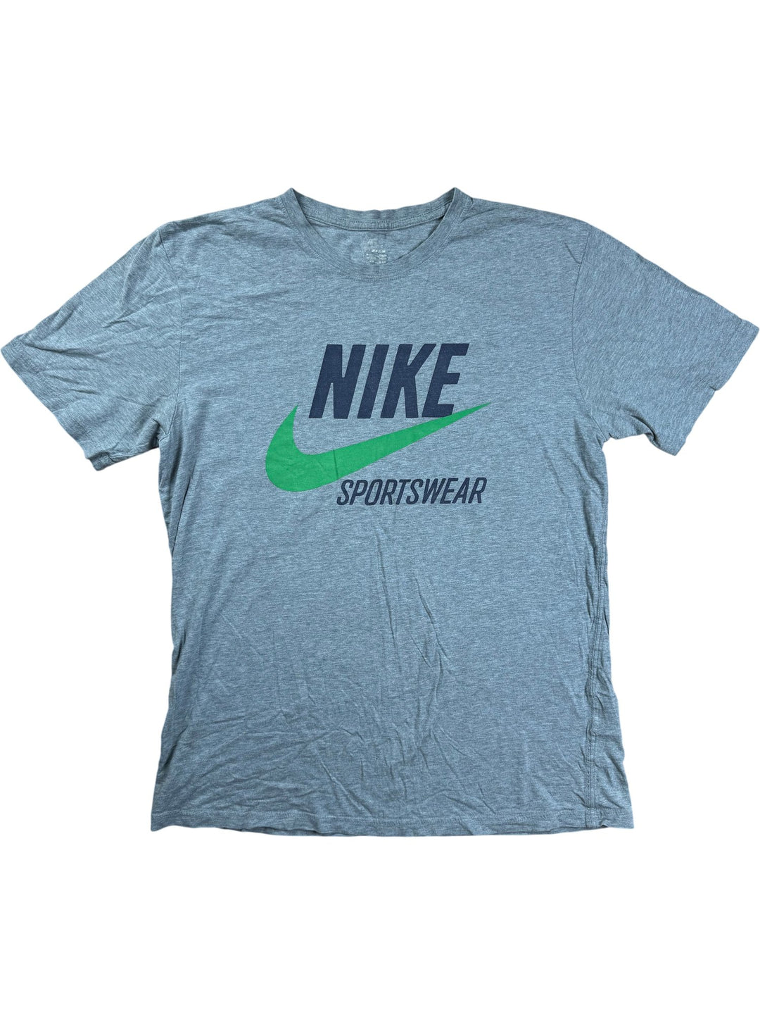 Nike Grey Sportswear T-Shirt - Think Vintage ltd