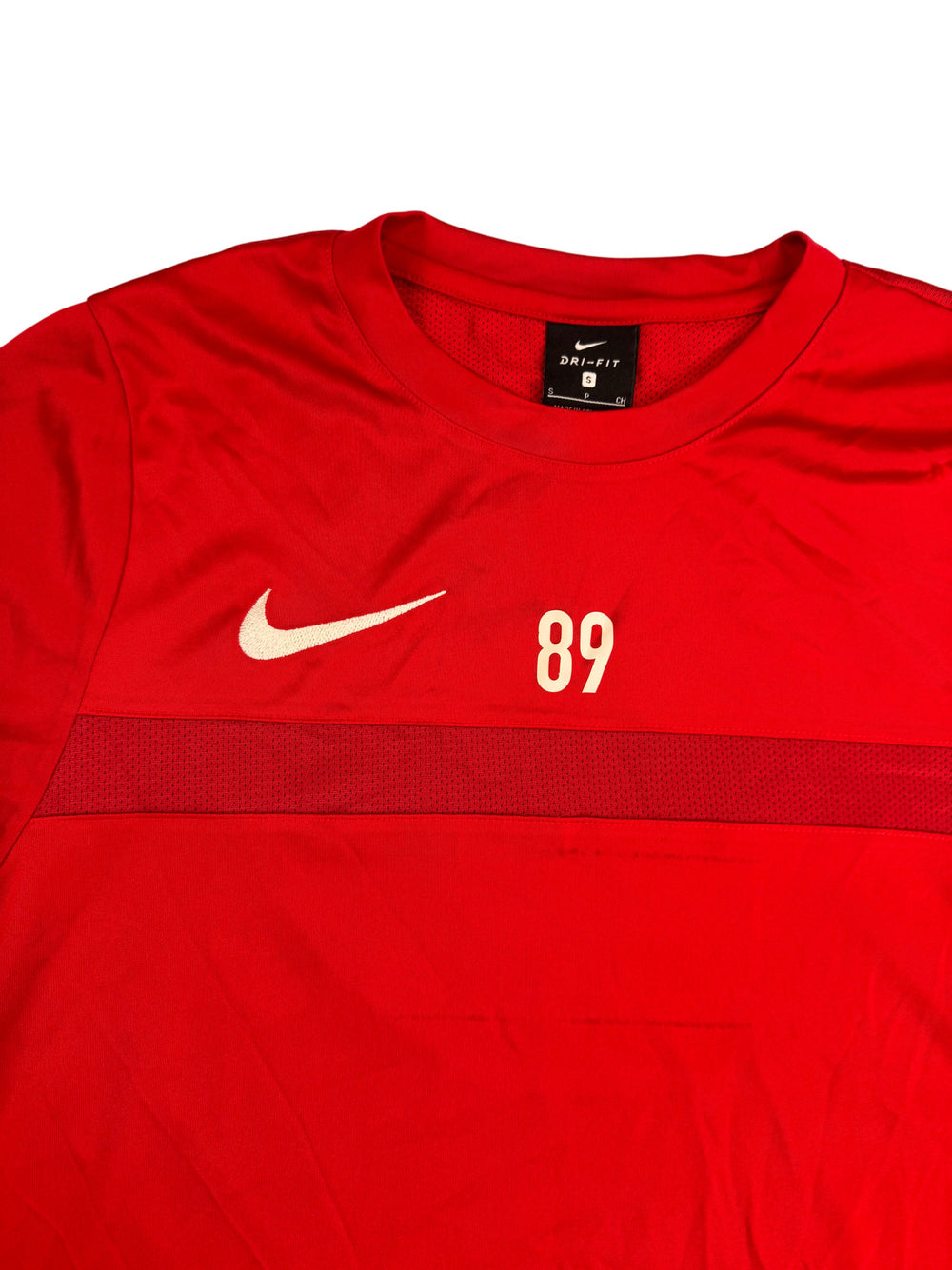 Nike Red Dri-Fit Sports Shirt - Think Vintage