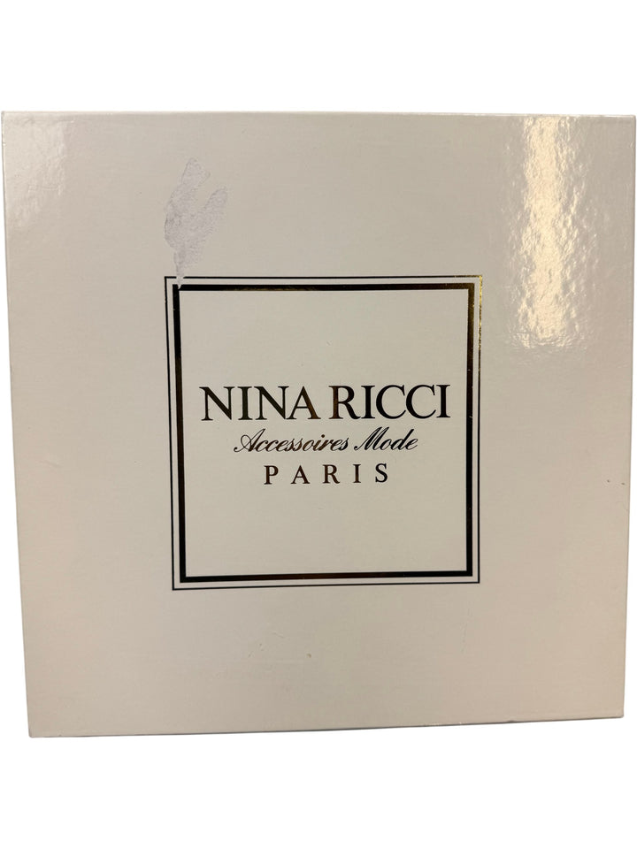 Nina Ricci Floral Patterned Square Scarf - Think Vintage