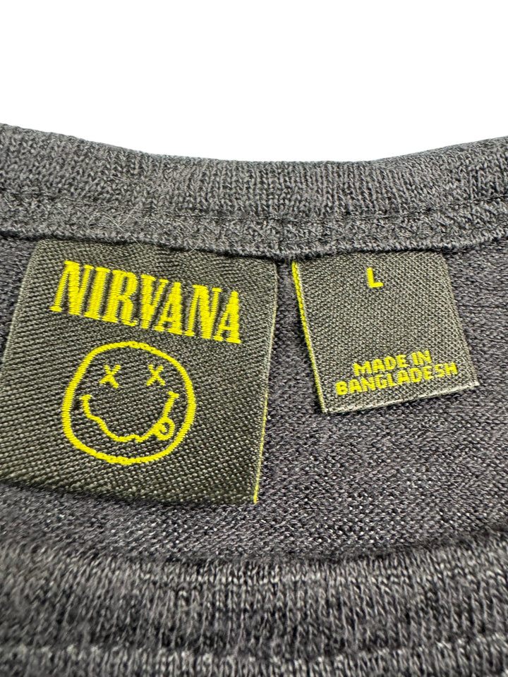 Nirvana Graphic T-Shirt - M - Think Vintage ltd